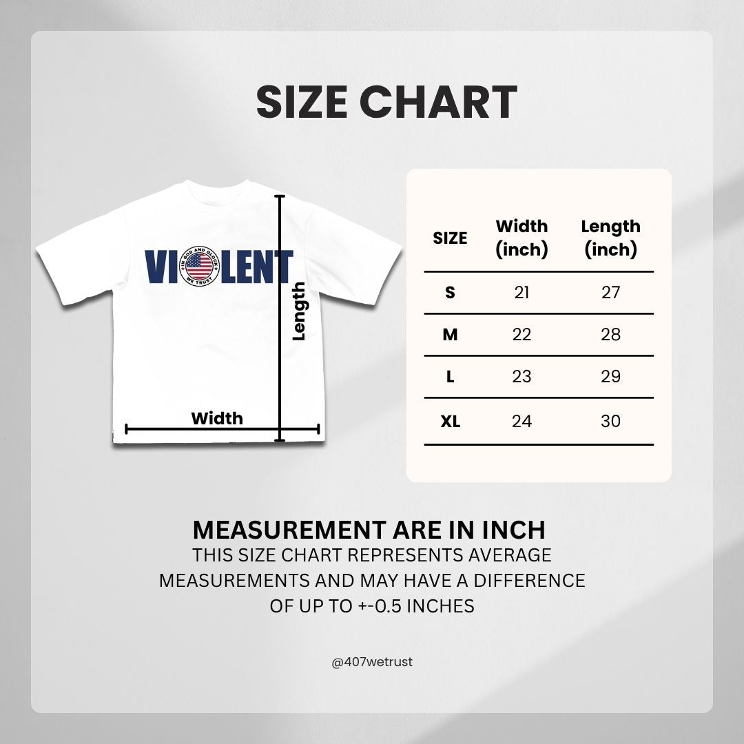 407VIO WHITE CLASSIC TEE