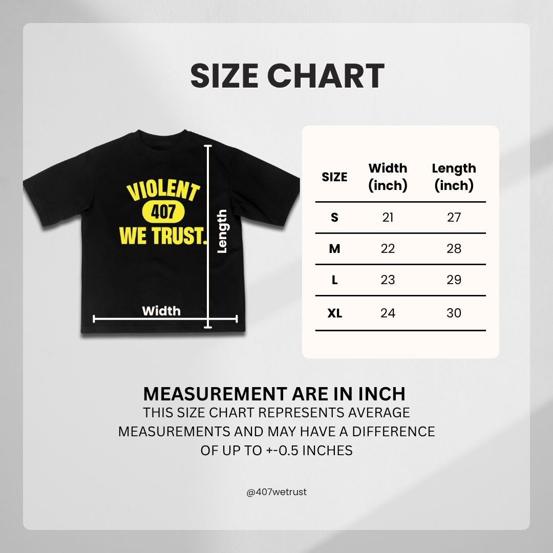 407VIO BLACK CLASSIC TEE