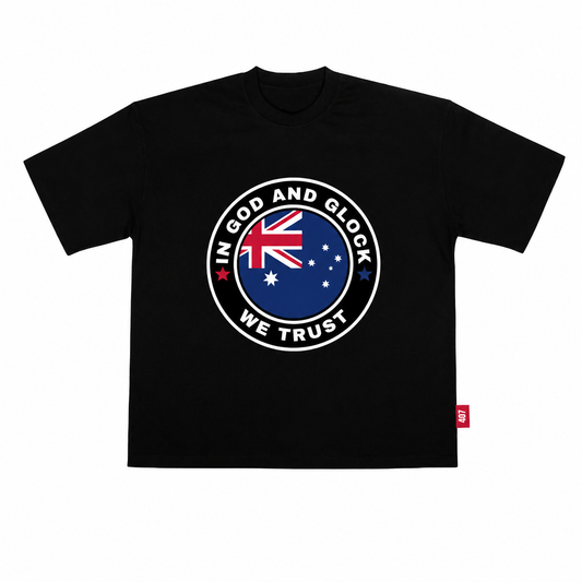407 BLACK AUSTRALIA LOGO