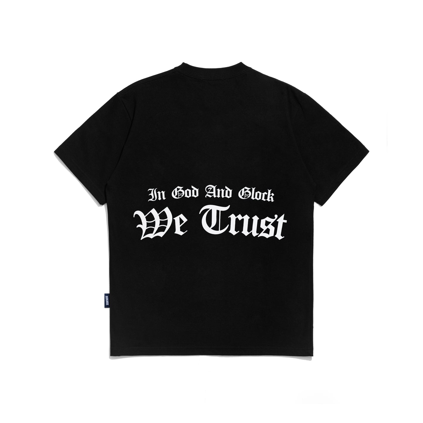 IN GOD WE TRUST 407RC BLACK TEE