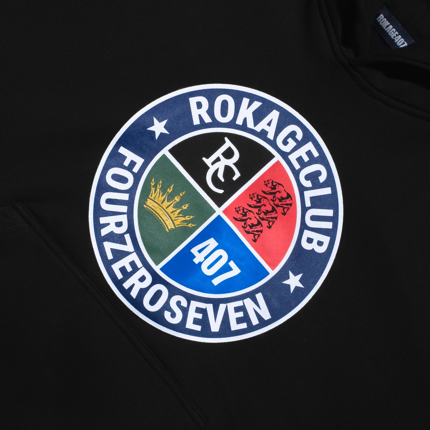 IN GOD WE TRUST 407RC BLACK HOODIE