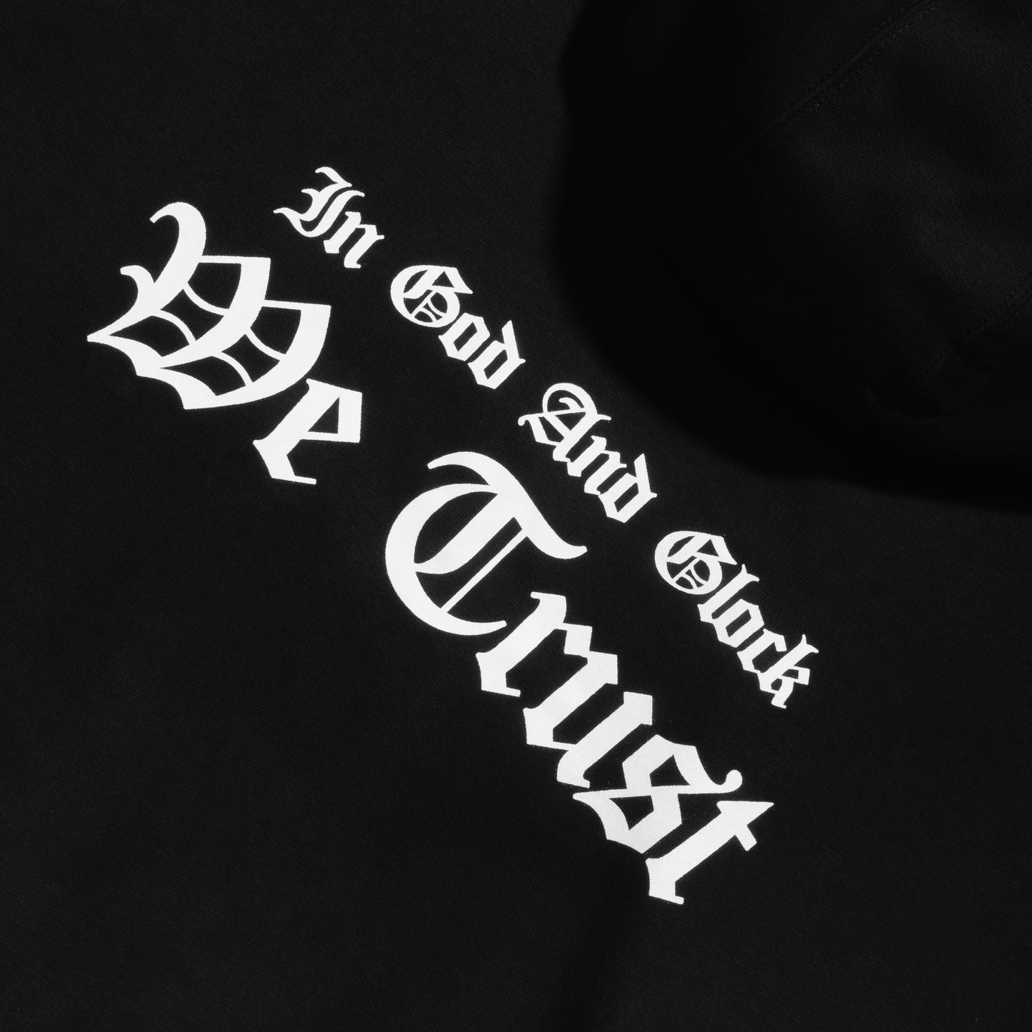 IN GOD WE TRUST 407RC BLACK HOODIE