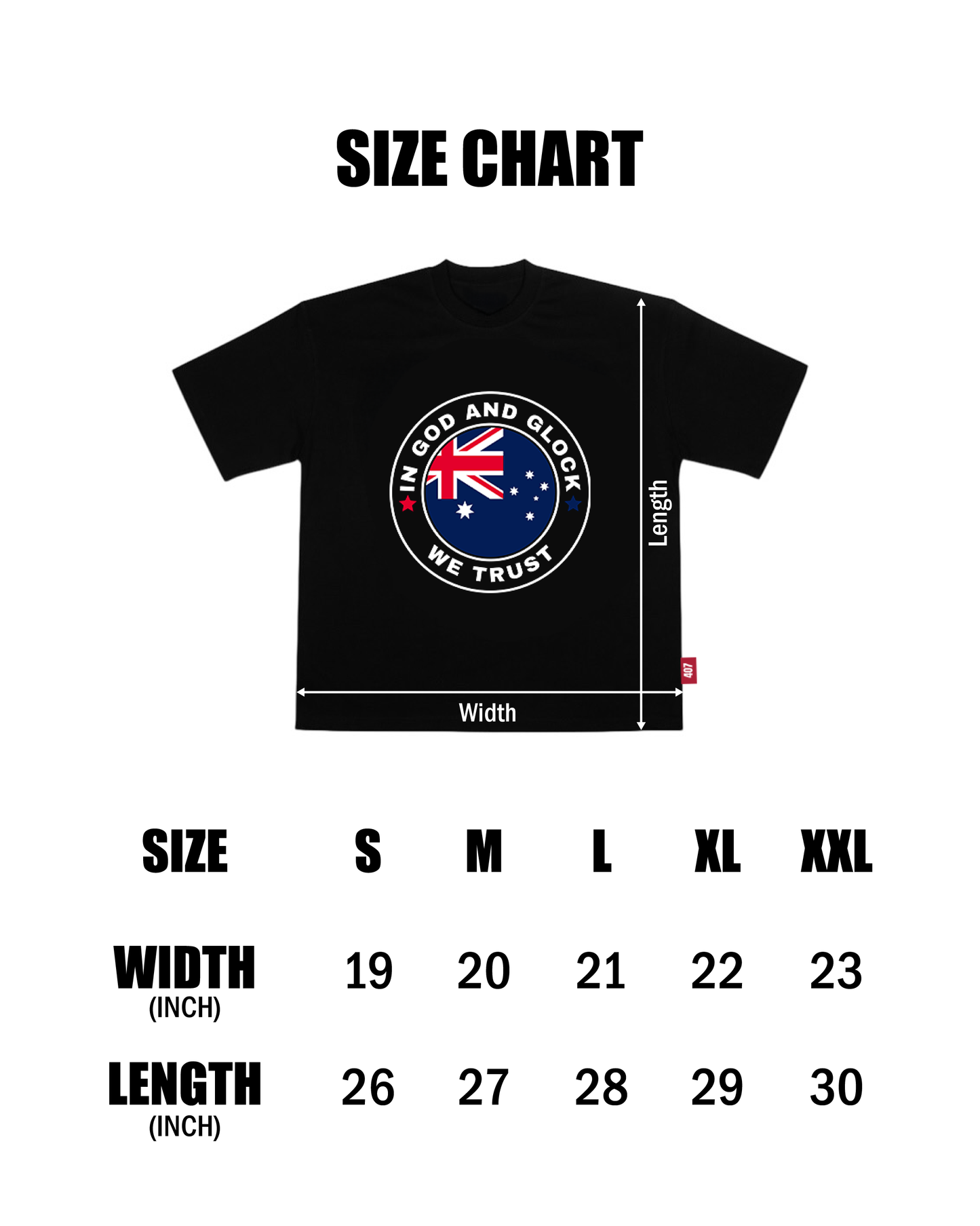 407 BLACK AUSTRALIA LOGO