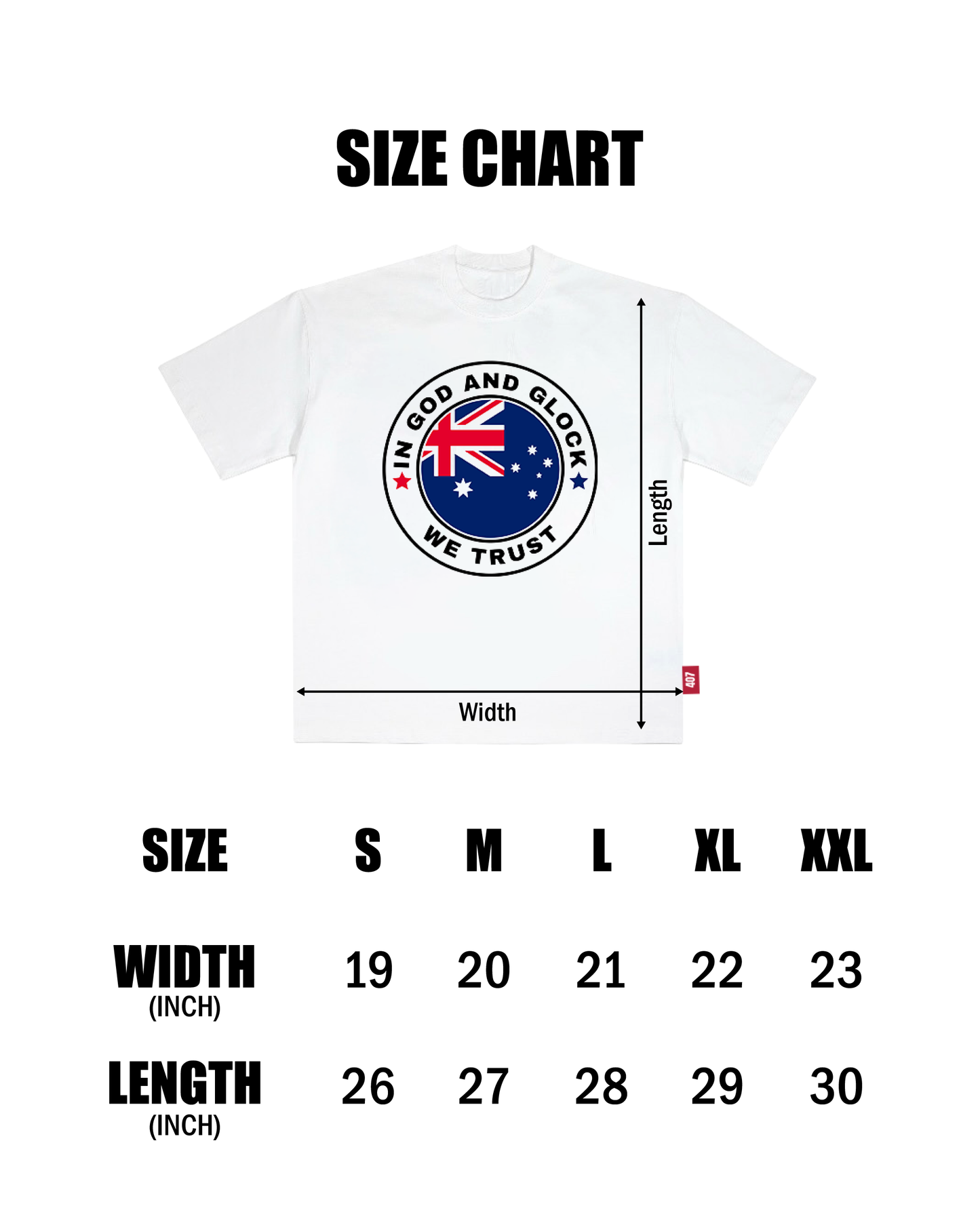 407 WHITE AUSTRALIA LOGO