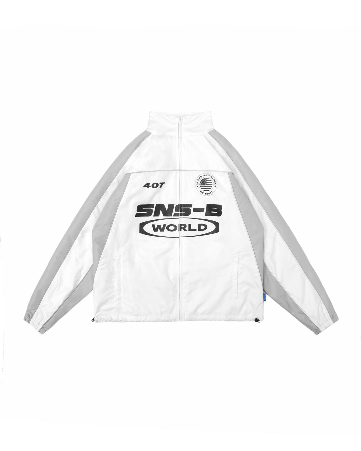 407SNSB United White Tracktop
