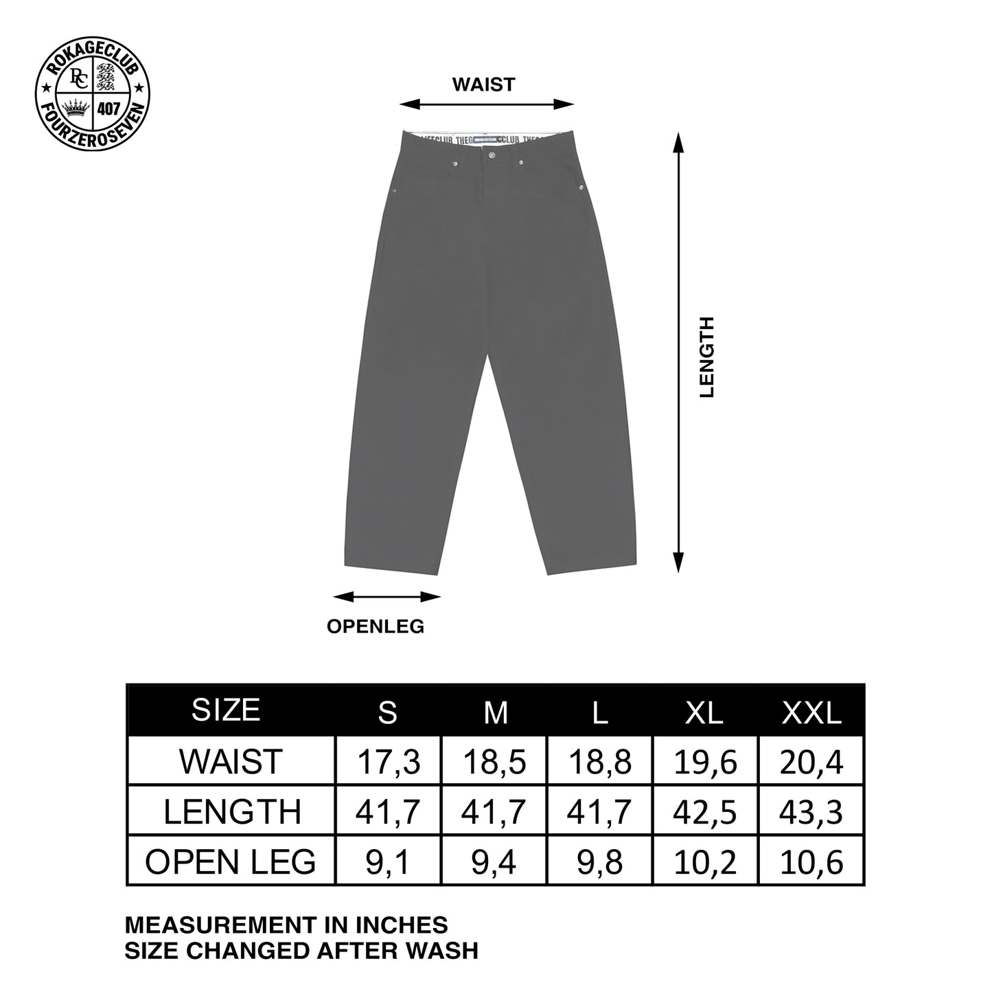 IN GOD WE TRUST 407RC BLACK JEANS