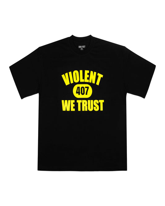 407VIO BLACK CLASSIC TEE